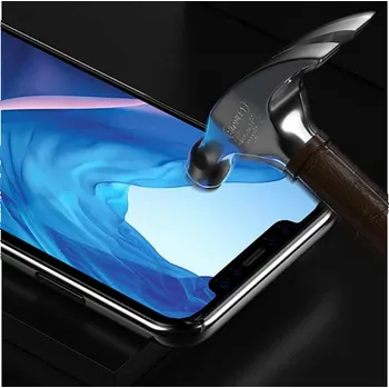 Deví ochranné sklo Van Entire View pro iPhone SE 2020/2022 - Black Frame