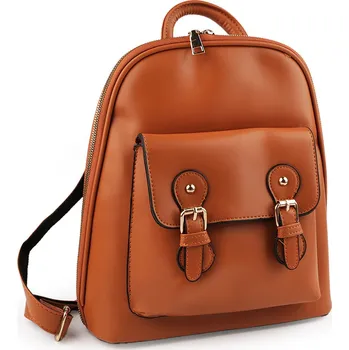 batoh na kolo Dámský batoh / kabelka 2v1 27x31 cm Varianta: 4 hnědá koňak, Balení: 1 ks