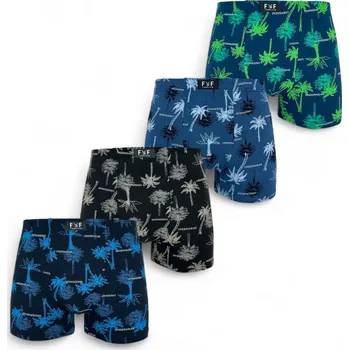 Boxerky Pánské boxerky M6707 - 4 ks - XXL