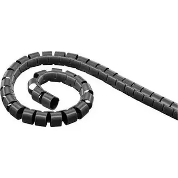 Síťový kabel MicroConnect Orzanizér kabelů se vsuvkou 2.5m černá (CABLEEATER)