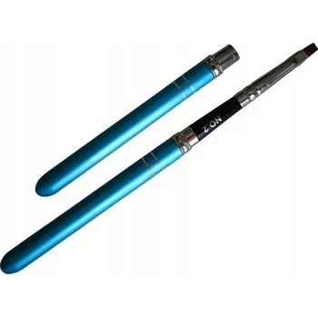 Kosmetický štětec Štětec na gel NailWorld se syntetickými štětinami, granátový