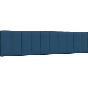 vidaXL Polštář na čelo postele Hanko modrý 200 cm textil