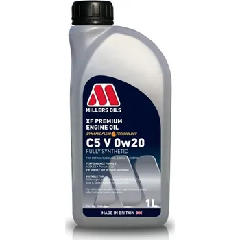 Motorový olej Motorový olej Millers Oils XF Premium C5 V 0W-20, 1L