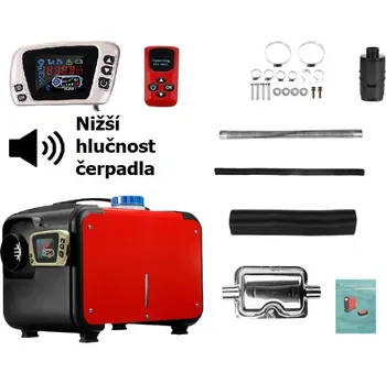 XL-AIRD V35 Nezávislé topení 8kW - přenosné, bílý LCD ovladač, 1 výduch (Horkovzdušné topení)