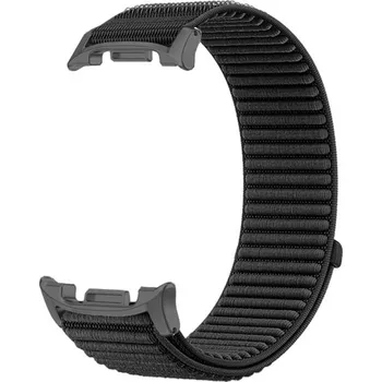 Řemínek na hodinky eses Nylonový loop řemínek pro Samsung Galaxy Watch 8 Barva: černá