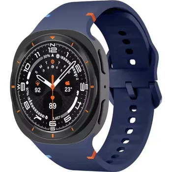 Řemínek na hodinky eses Sportovní silikonový řemínek pro Samsung Galaxy Watch 8 Barva: měsíční modrá