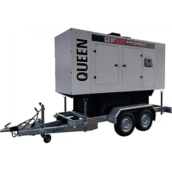 Přívěs k motorovému vozidlu AHB 35-11 GEN - dvouosý brzděný podvozek pro dieselagregát