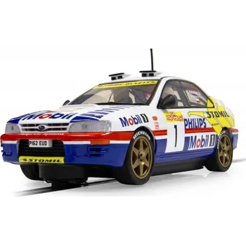 RC model letadla Autíčko Rally SCALEXTRIC C4507 - Subaru Impreza WRX - 1997 ERC Champion (1:32)