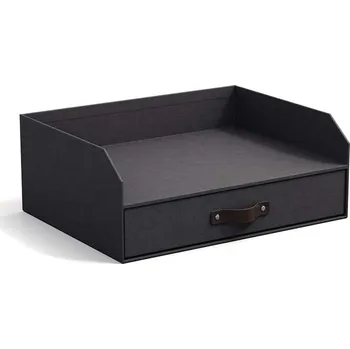 Úložný box Organizér na dokumenty Bigso Box of Sweden Walter 8541C6849LEA648 černá 99X