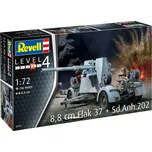 Revell 8,8 cm Flak 37 + Sd.Anh.202 1:72