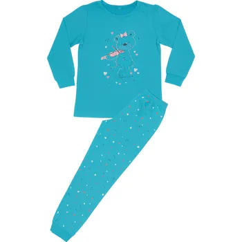 Chlapecké pyžamo xcena Dívčí pyžama bavlněné s medvídkem Velikost: 152