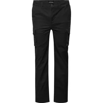 Pánské kalhoty Pánské kalhoty - kapsáče NORTH 53339 černé elastické stretch 4XL - 8XL NORTH - 6XL