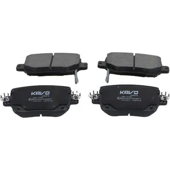 Brzdová destička Sada brzdových destiček, kotoučová brzda KAVO PARTS KBP-10102