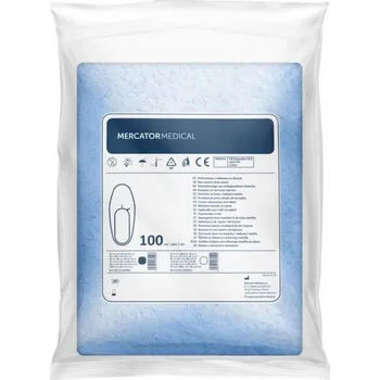 Návleky na obuv 100 ks (modré)