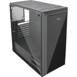Skříň Midi Tower ATX AKY015BK Plexi Window