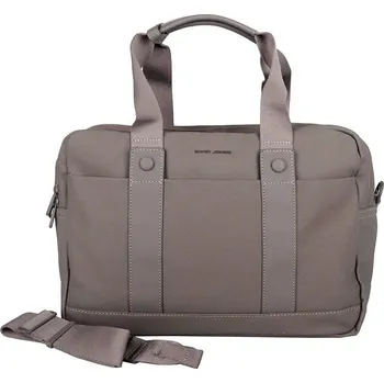 Dámská aktovka Dvouoddílová taška do ruky David Jones CM7720 na notebook hnědo-šedá