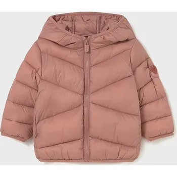 Dívčí oblečení Bunda přechodová s prošíváním světle cihlová BABY Mayoral velikost: 80