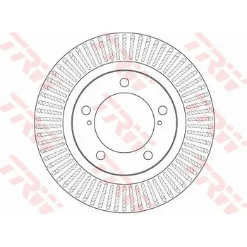 Brzdový kotouč Brzdový kotouč LUCAS DF6239S