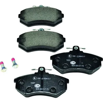 Brzdová destička Sada brzdových destiček, kotoučová brzda HELLA PAGID 8DB 355 017-701