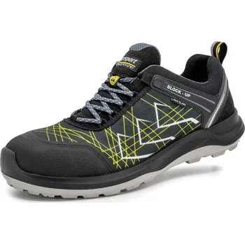 Pánská treková obuv Pánská nízká pracovní obuv GRISPORT SAFETY SHOES-Fast black Černá 44