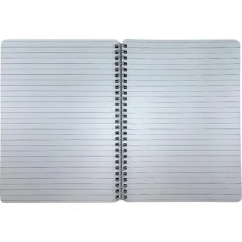 Sešit Spirálový sešit "i-Note", 18,5x24, linkovaný, 90 listů, cyan, MITAMA 62283-90204