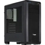 Skříň Midi Tower ATX AKY012BK Plexi Window