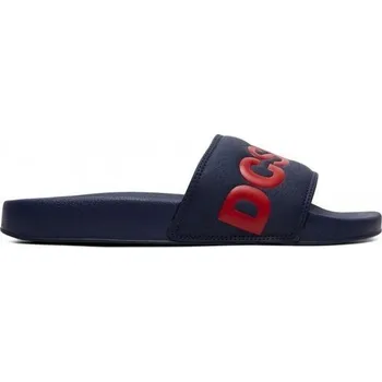Pánské žabky Dc shoes pánské pantofle Slide Navy / Red | Modrá | Velikost 11 US