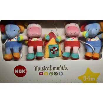 Dětská postýlka Kolotoč plyšový Nuk party