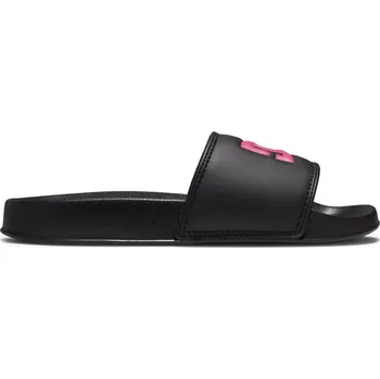 Dámské žabky Dc shoes dámské pantofle Slide Black / Crazy Pink | Černá | Velikost 6 US