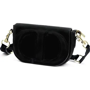 Kožená kabelka Luka černá KZ2258985