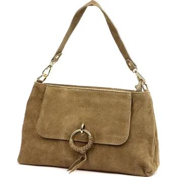 Kožená kabelka Luka béžová KZ2258756