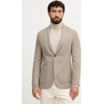 Dámské sako Vlněné sako Michael Kors MK0BL01087 béžová 80X, vel. 52