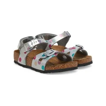 Dámské sandále Sandály Birkenstock Rio As Kids 1029527 S Stříbrná 29