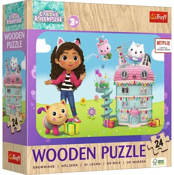 Puzzle Trefl 20268 Veselá Gábi a její přátelé 24 dílků