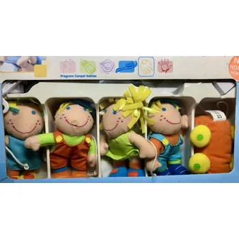 Dětská postýlka Kolotoč plyšový figurky