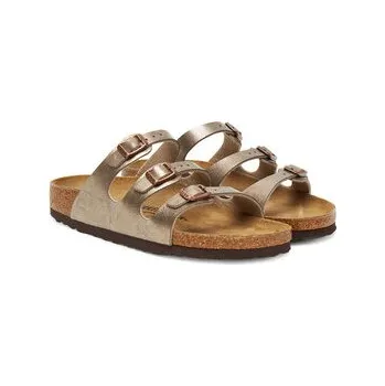 Dámské pantofle Nazouváky Birkenstock Florida 1030352 Zlatá 35
