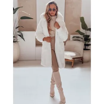 Dámský kožich MISSFLUFF bílý