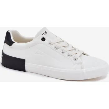 Pánské tenisky Pánské Tenisky Eko Kůže Big Star OO174019 Barva: Bílá, Velikost: 46