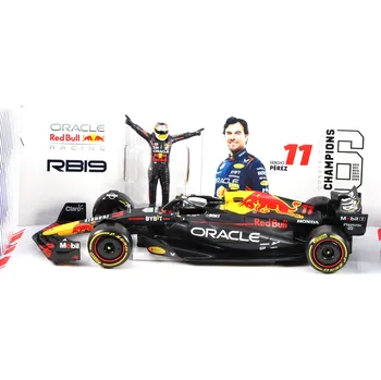 autíčko Oracle Red Bull RB19 2023 #11 + figurka pilota Sergio Perez 1:24 Red Bull F1 - kovový model