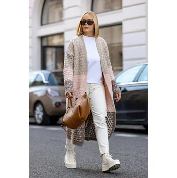 Dámský svetr SPLOTY Cardigan BECCA béžový