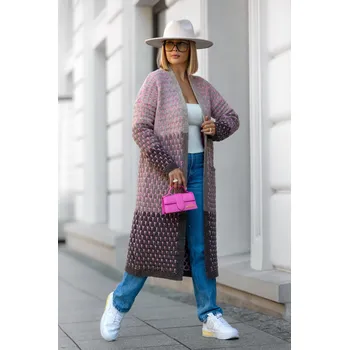 Dámský svetr SPLOTY Cardigan BECCA kakao