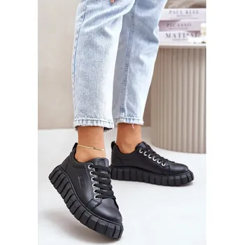 Dámské tenisky Zateplené dámské sneakersy Big Star MM274618 Barva: Černá, Velikost: 41