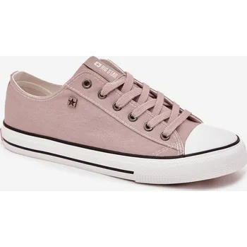 Pánská obuv Pánské Nízké Textilní Tenisky Big Star DD174504 Barva: Stříbrná, Velikost: 42