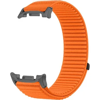 Řemínek na hodinky eses Nylonový loop řemínek pro Samsung Galaxy Watch 8 Barva: oranžová