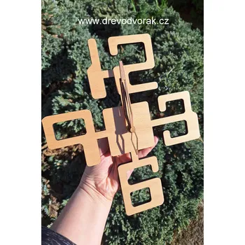 Hodiny Hodiny dřevěné ČÍSLA