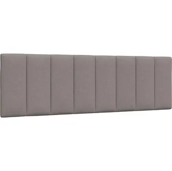 vidaXL Polštář na čelo postele Hanko taupe 160 cm textil