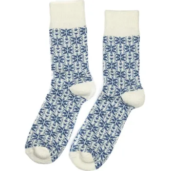 Pánské ponožky Matex FELICITAS Barva: Bílá + Modrá, Velikost: 43-45