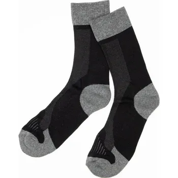 Pánské ponožky Matex AKTIV TREK L Barva: Černá + Šedý lem, Velikost: 43-45