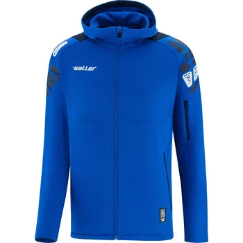 Pánská mikina Saller VIBE Vycházková bunda s kapucí BARVA: 118 modrá-tmavě modrá, Velikost: XL Funkční a hřejivá bunda pro sport i volný čas