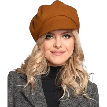 Čepice Dámská bekovka Mirka Narva: oranžová